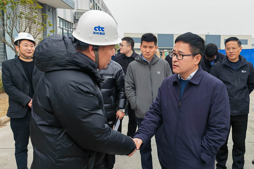 馬鞍山市和縣四套班子到國檢美諾福調(diào)研指導(dǎo)