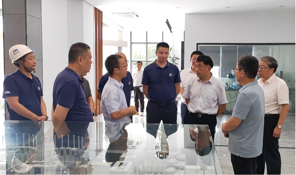 馬鋼（集團(tuán)）控股有限公司董事長丁毅一行調(diào)研國檢美諾福