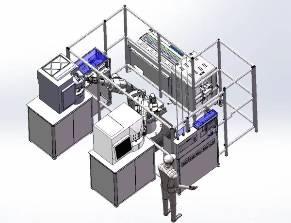 碳硫儀/氧氮儀機器人自動化分析系統