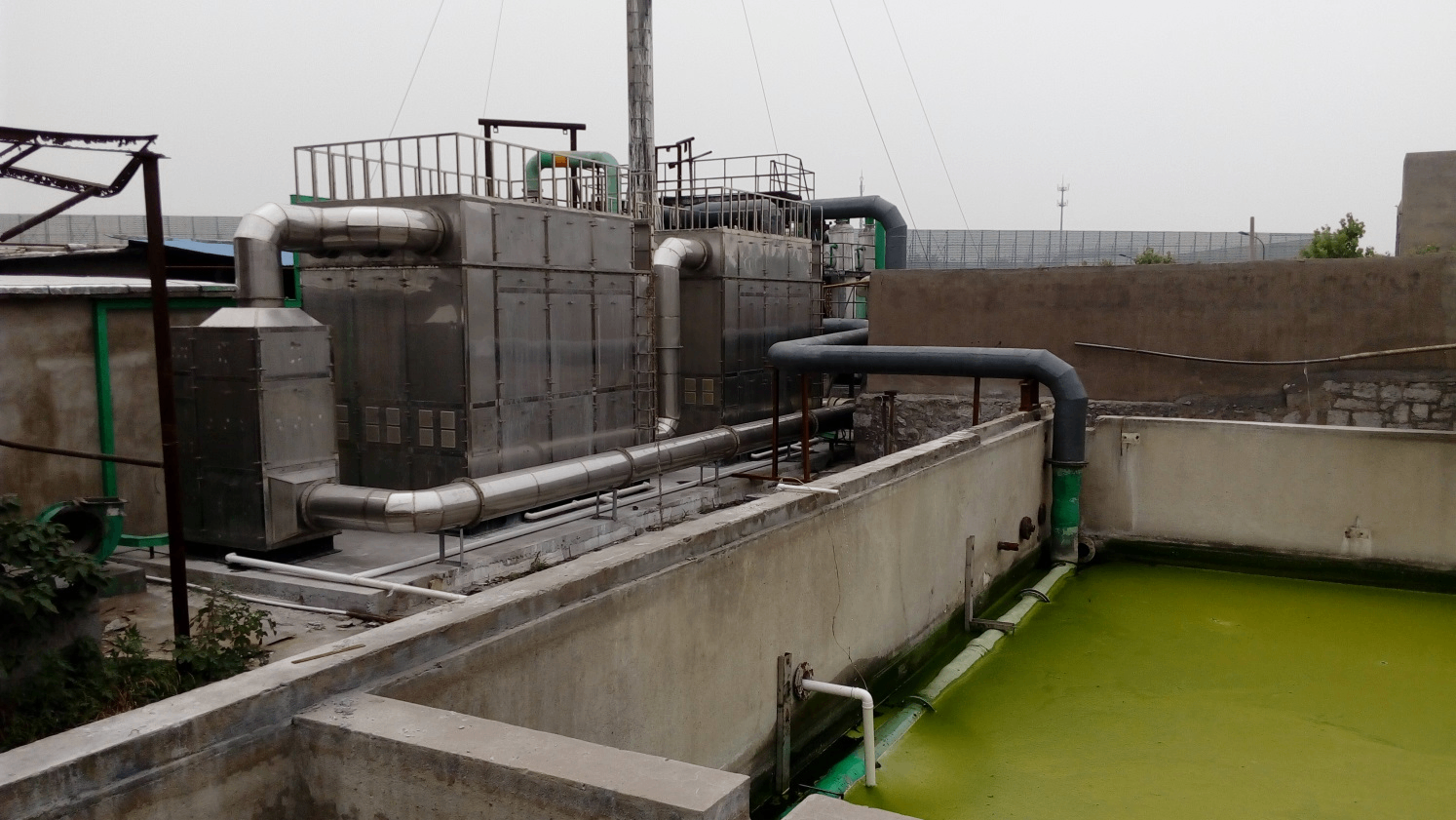 磷化鋁生產(chǎn)煙氣處理系統(tǒng)案例