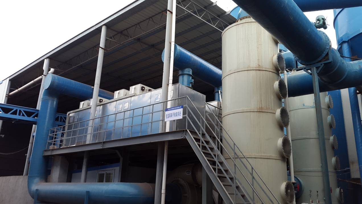 污泥焚燒廢氣處理系統(tǒng)現(xiàn)場(chǎng)案例