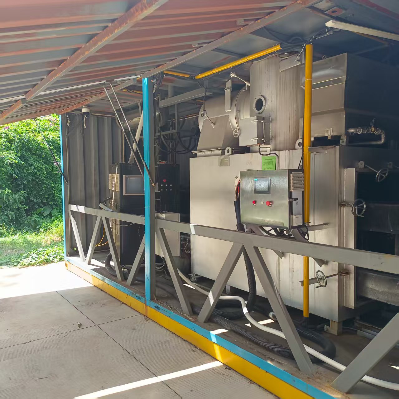 熱等離子體炬醫(yī)藥廢棄處理現(xiàn)場(chǎng)案例