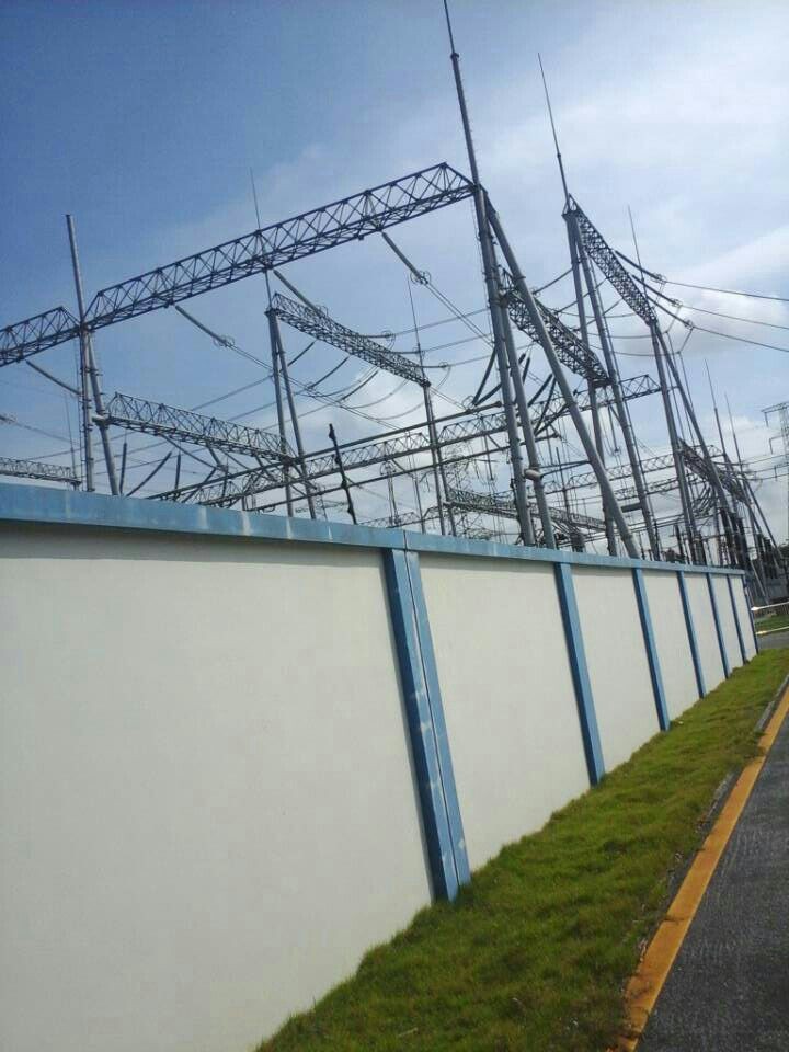 廣西防城港變電站電子圍欄