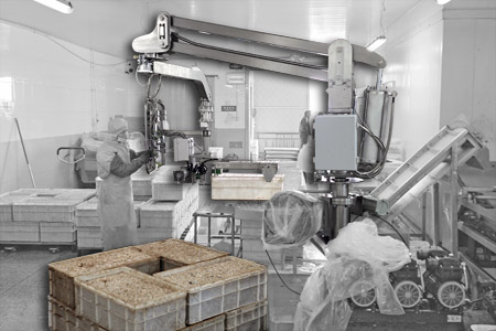 食品加工-原料傾倒