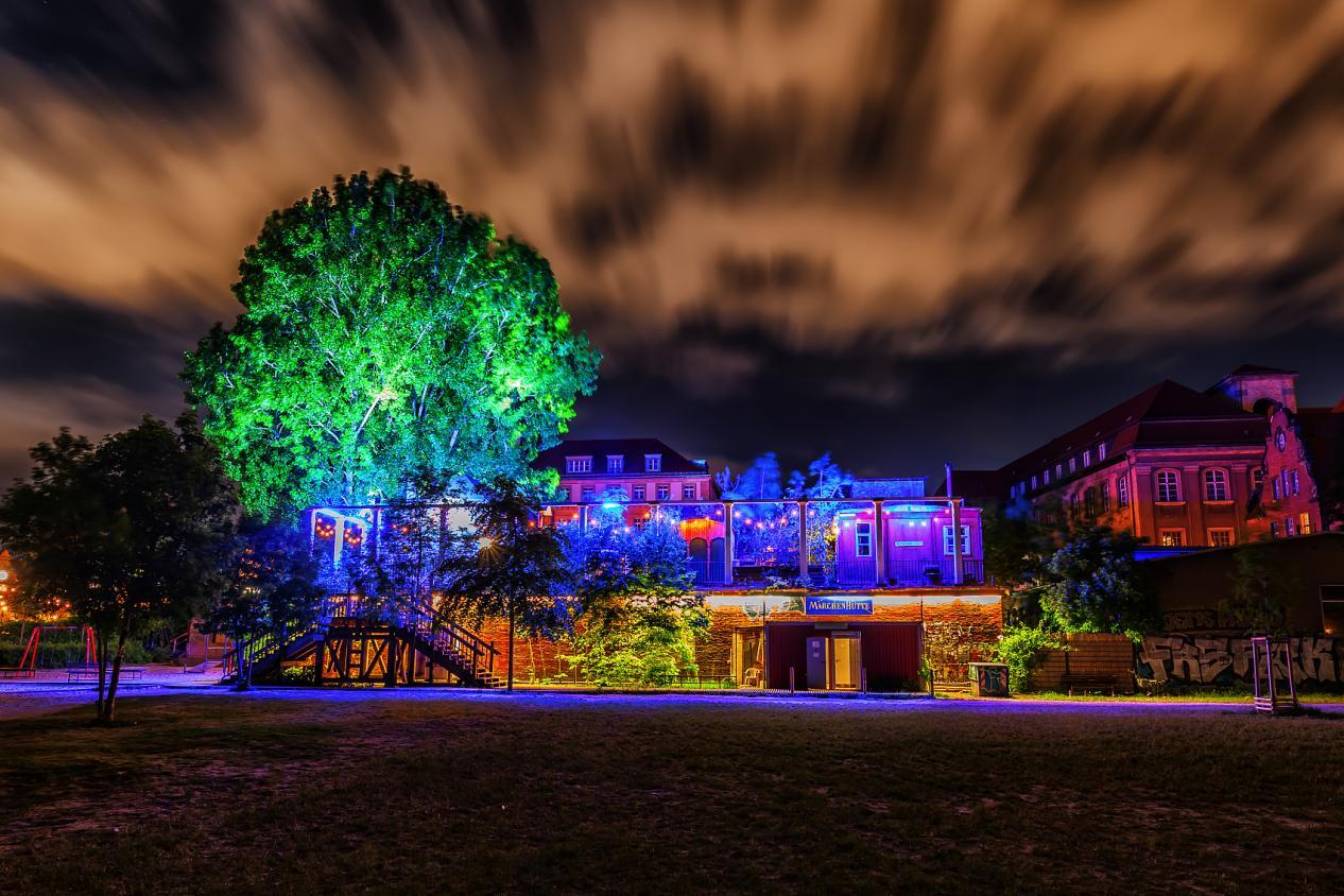 柏林晚上的剧院