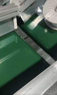 無人車間輸送帶現場調試