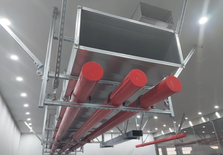 傳統(tǒng)支吊架與裝配式支吊架的對比分析