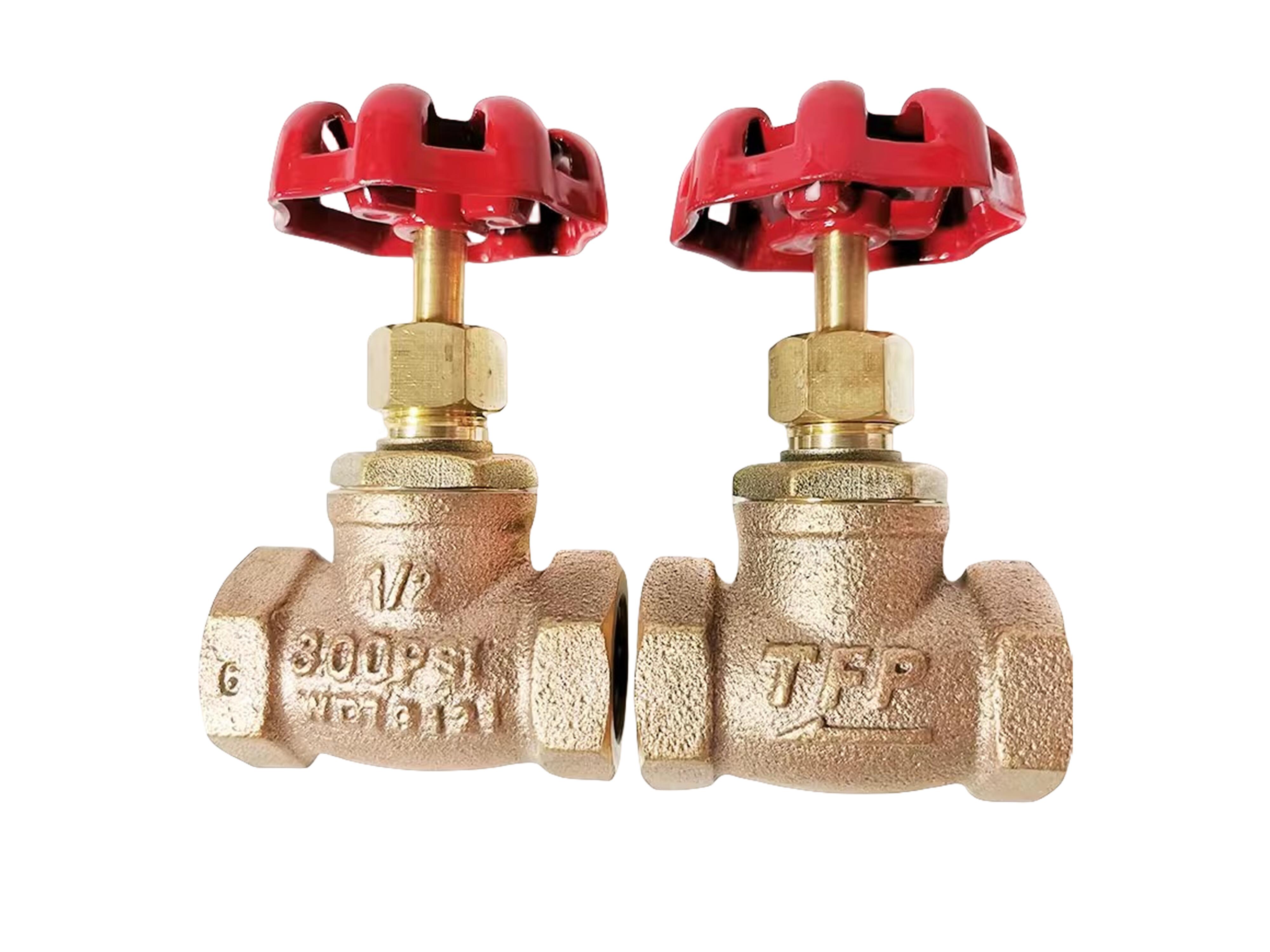 美國泰科報警閥組配件DN15銅閘閥FM認證