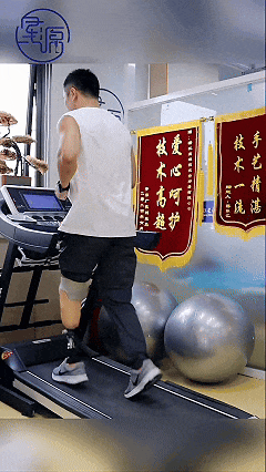 小腿假肢用户跑步 小腿假肢用户跑步