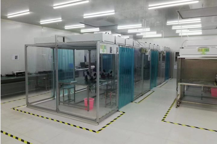 深圳凈化潔凈棚工作原理 深圳中亞凈化設(shè)備供應(yīng);