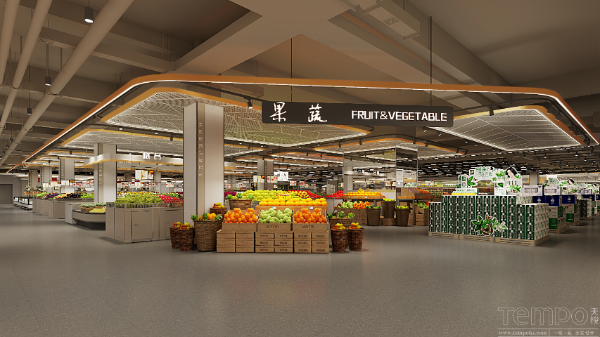 浙江主題超市外觀(guān)設(shè)計(jì) 杭州天梭建筑設(shè)計(jì)供應(yīng)