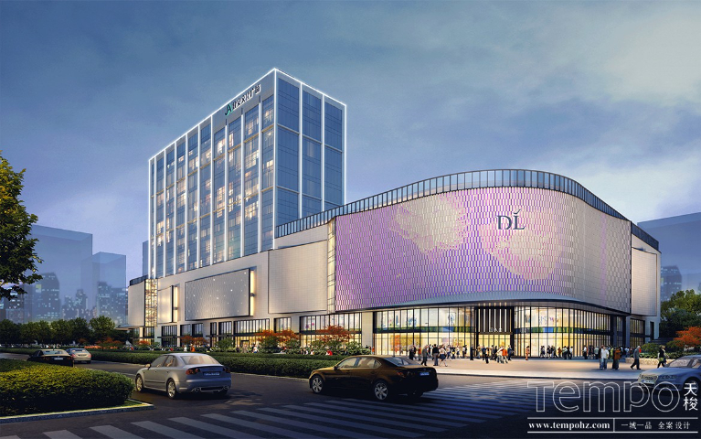 浙江沉浸式綜合體外立面 杭州天梭建筑設(shè)計供應(yīng)