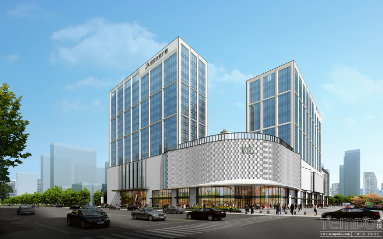 浙江場景化綜合體中庭 杭州天梭建筑設計供應