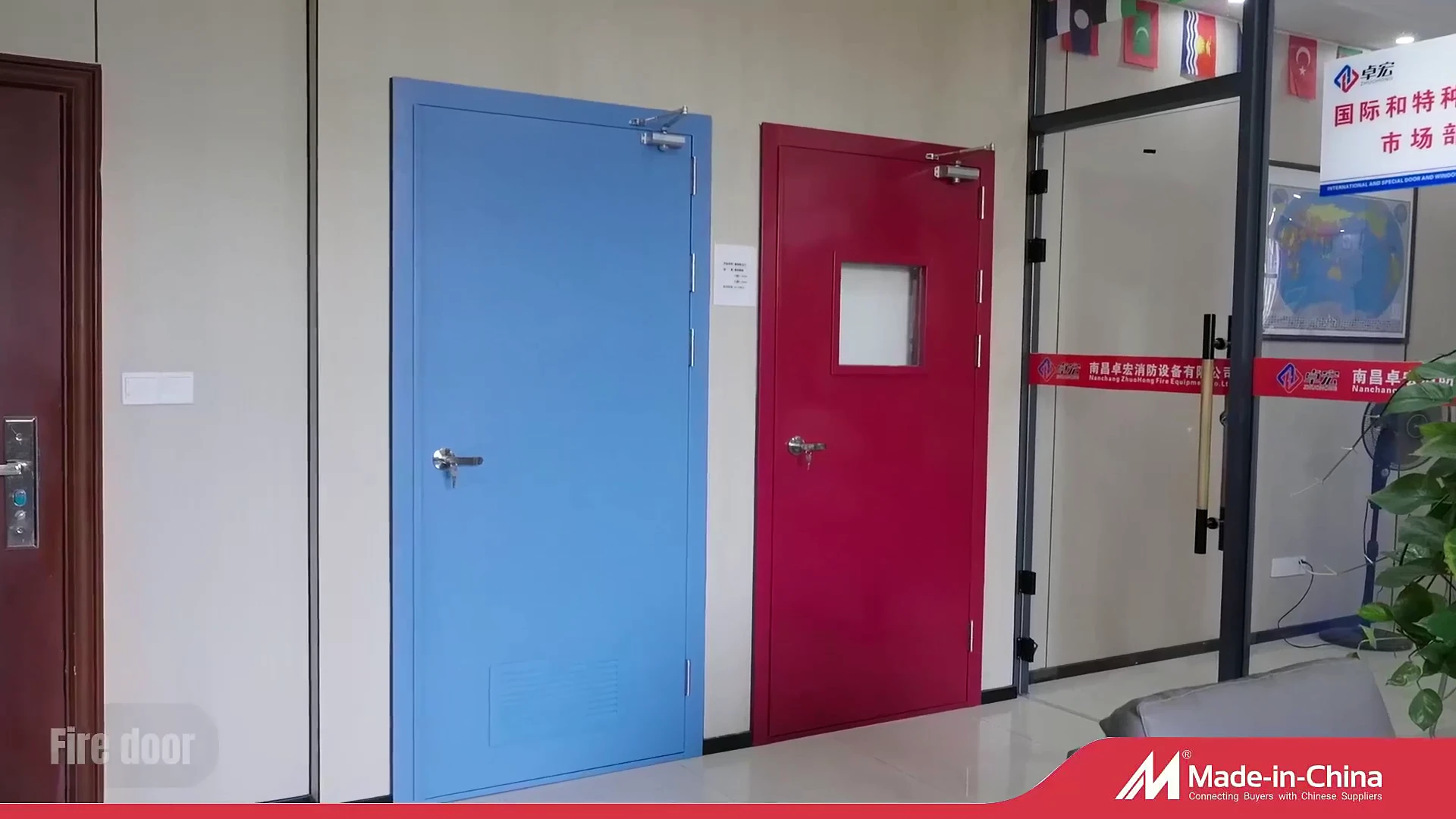 China Fire Rated Doors Manufacturer | Steel & Wood Fire Doors Factory ...