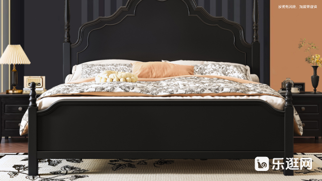 中國香港住宅樂逛科技實木床,樂逛科技