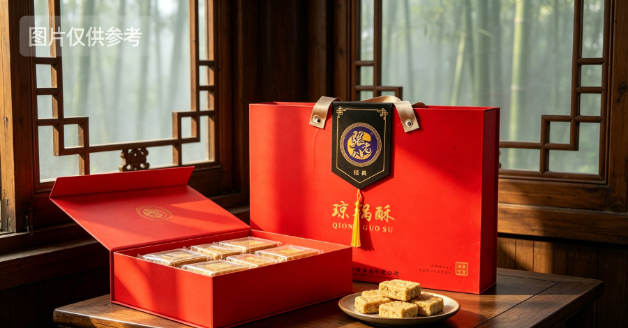 宁夏常规琼锅酥陕西传统糕点礼盒装现货
