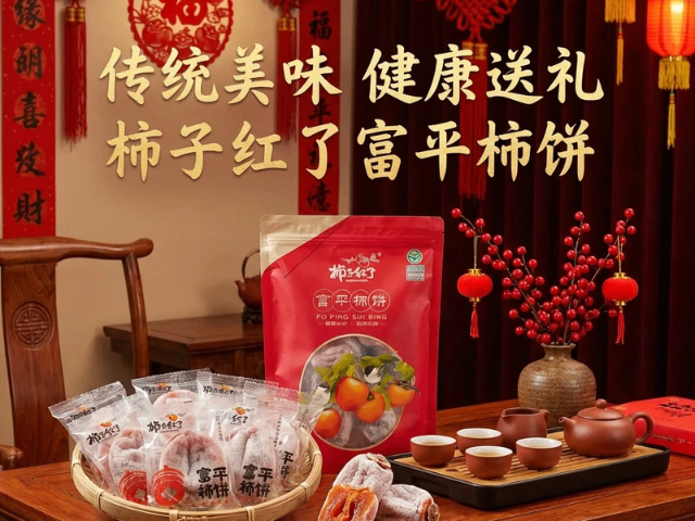 成都源头直采预定山海情供应链富平柿饼冷链保鲜保障果品状态,山海情供应链富平柿饼