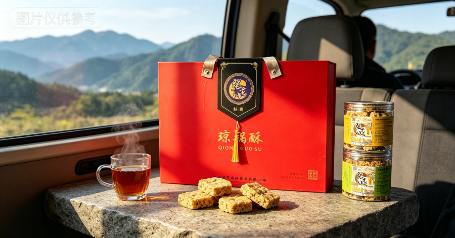 甘肃本地琼锅酥陕西传统糕点礼盒装特产,琼锅酥陕西传统糕点礼盒装