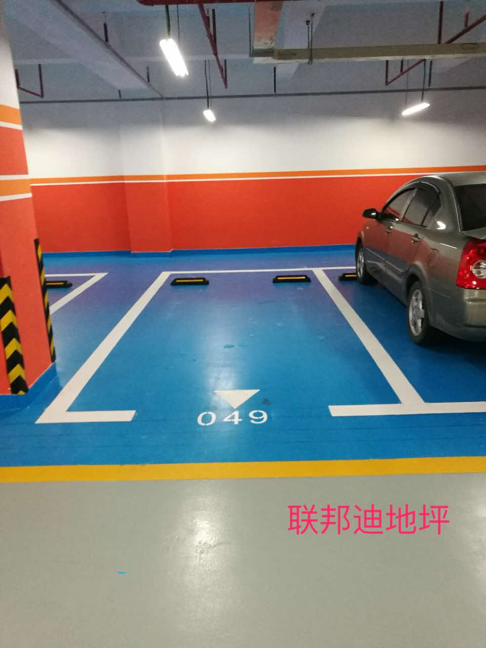 周大福研發生產大樓環氧地坪劃線 周大福研發生產大樓環氧地坪劃線