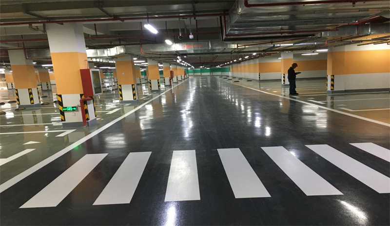 大名城合興嘉園地下停車場（蘭州榆中）