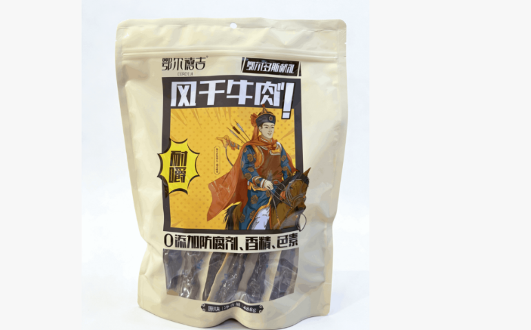 源自草原匠心內(nèi)蒙古牛肉干風(fēng)干鎖鮮原汁原味