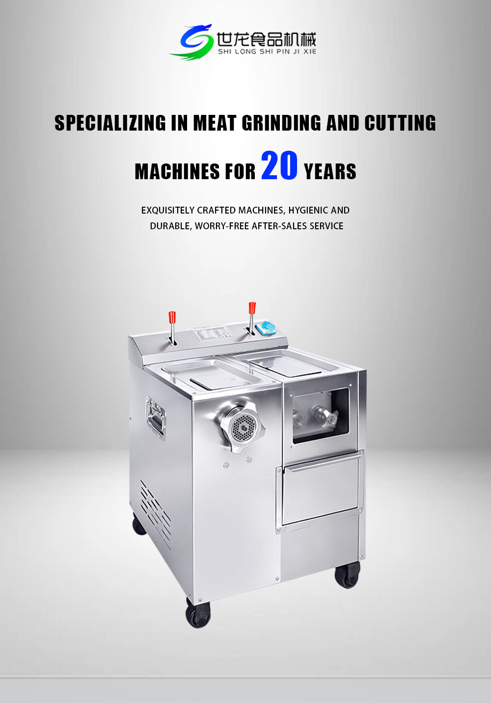 2-in-1 Detachable Stainless Grinder Cutter | shilong
