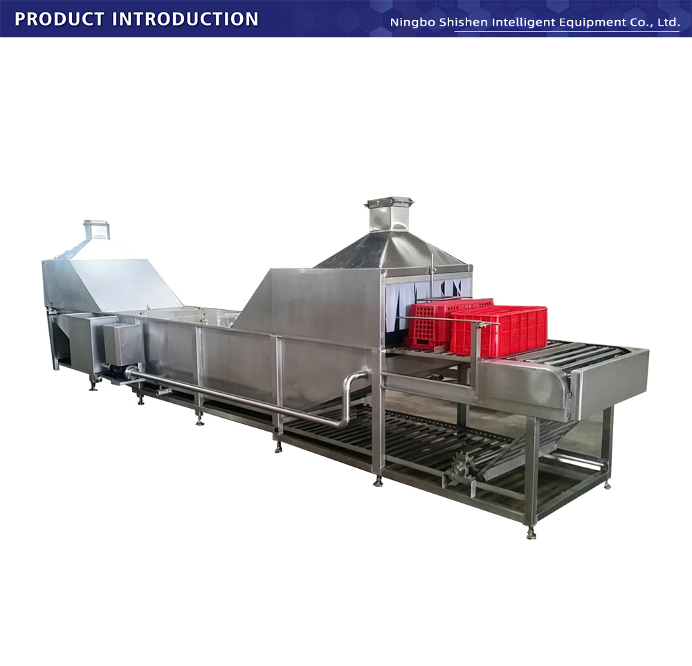 Plastic Container Cleaning Machine | Food Cleaning Series for Food Processing