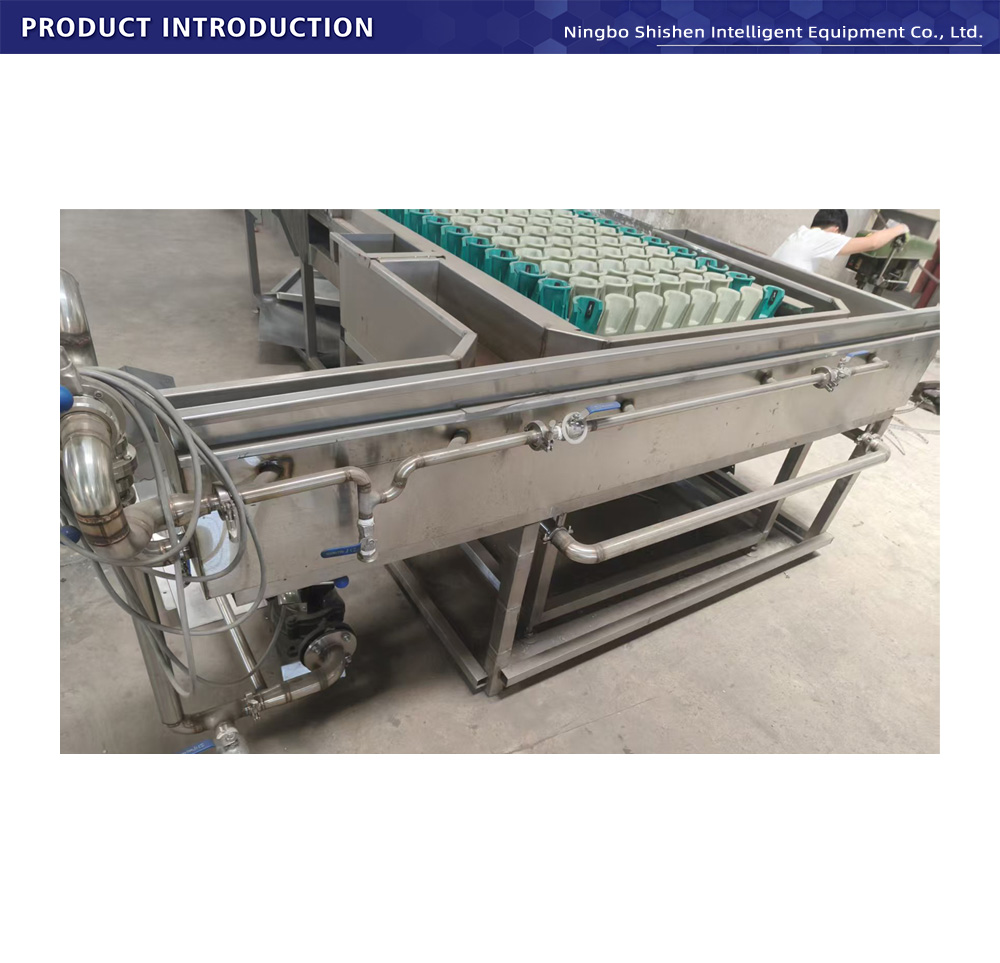 Water Trough Conveyor | Material Conveying Equipment for Fruit Vegetable Line