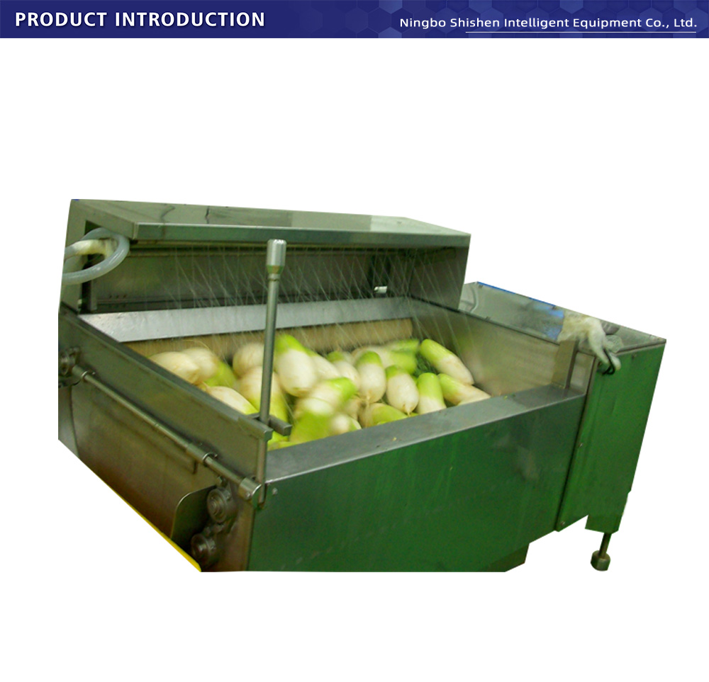 Ball-Shaped Vegetable Peeling & Cleaning Machine | Food Cleaning Series