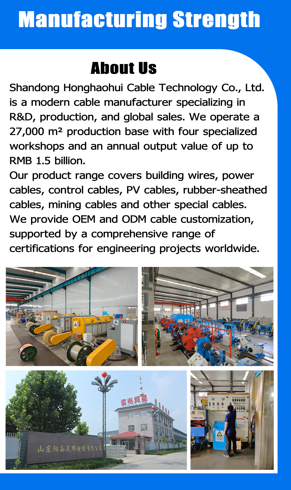 High stability pure copper multi-core waterproof and corrosion-resistant mining cable