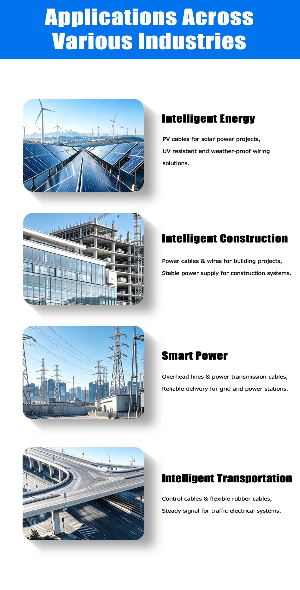 High stability pure copper multi-core waterproof and corrosion-resistant mining cable