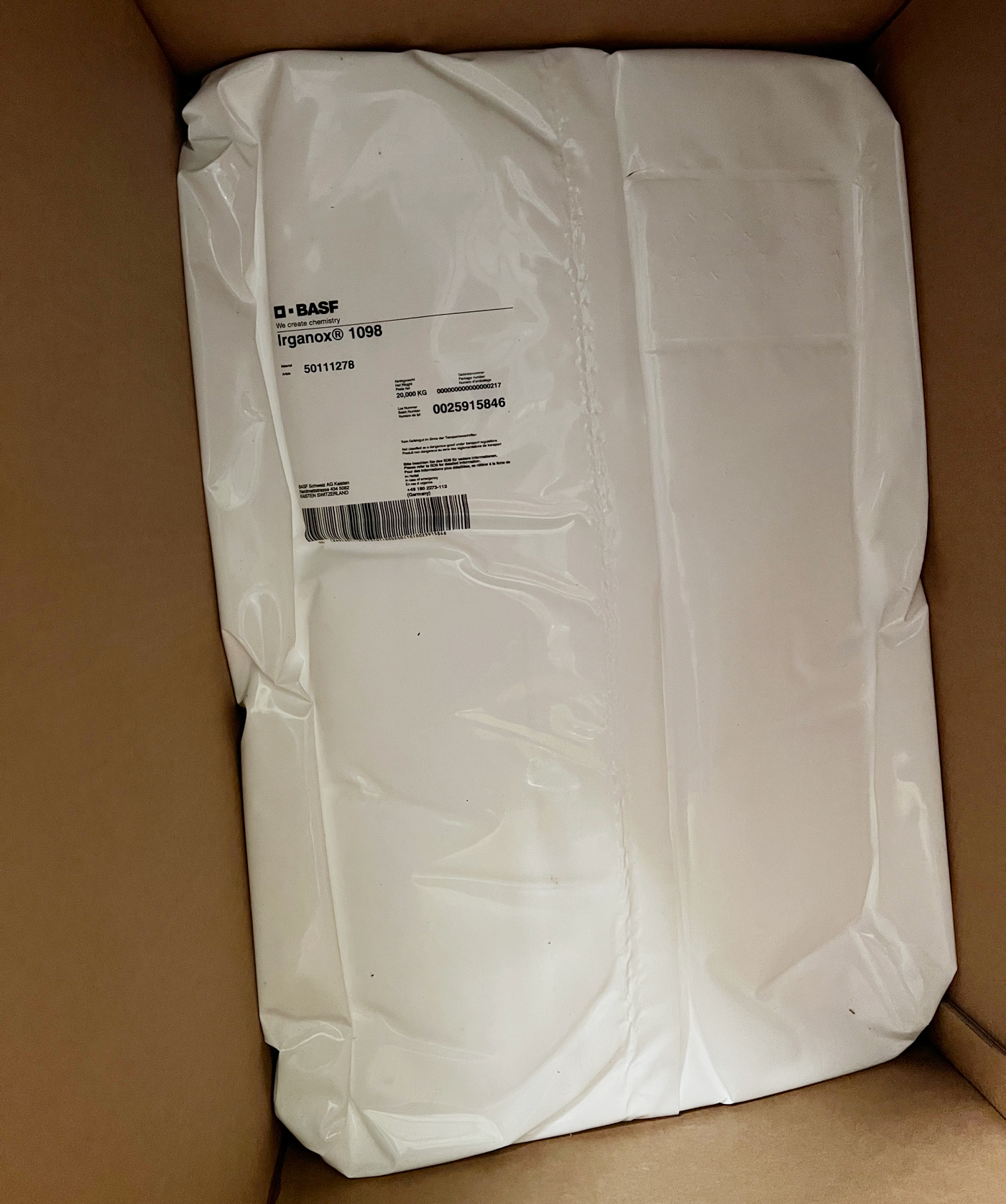 巴斯夫Irganox? 1098