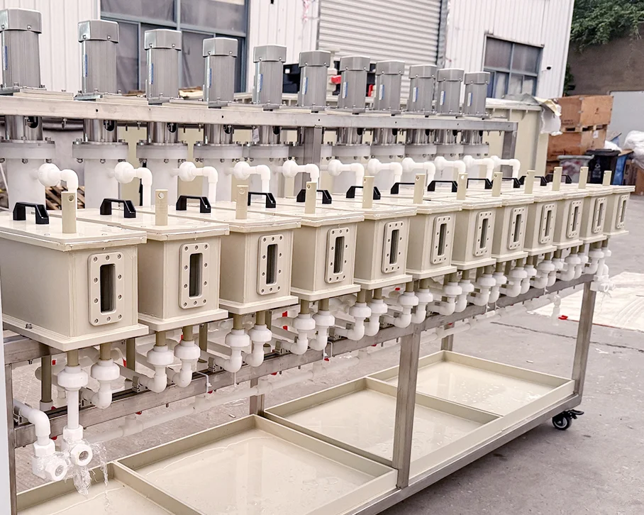 Turbine Mixer Settler is a new type of rapid and highly efficient ...
