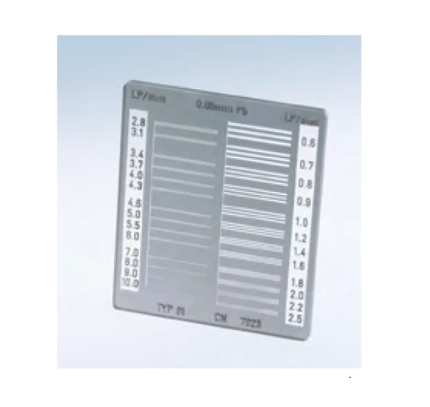 Type系列高对比度分辨力测试卡