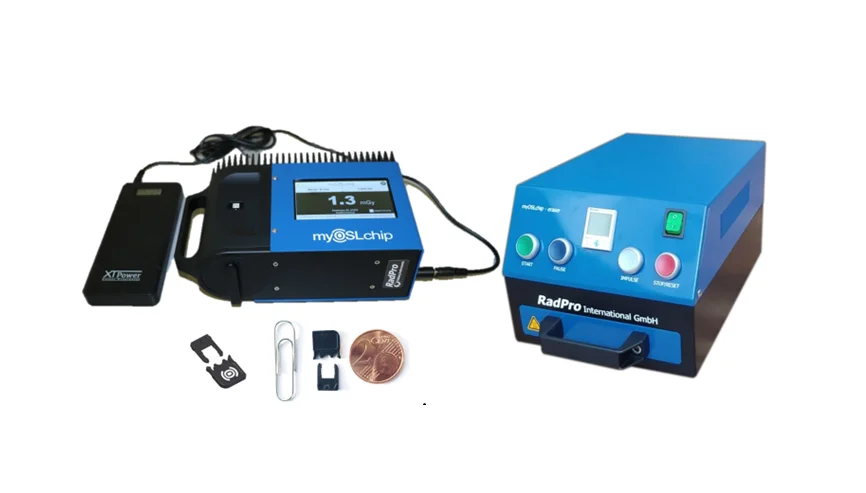 myOSLchip 便携式光释光剂量测量系统