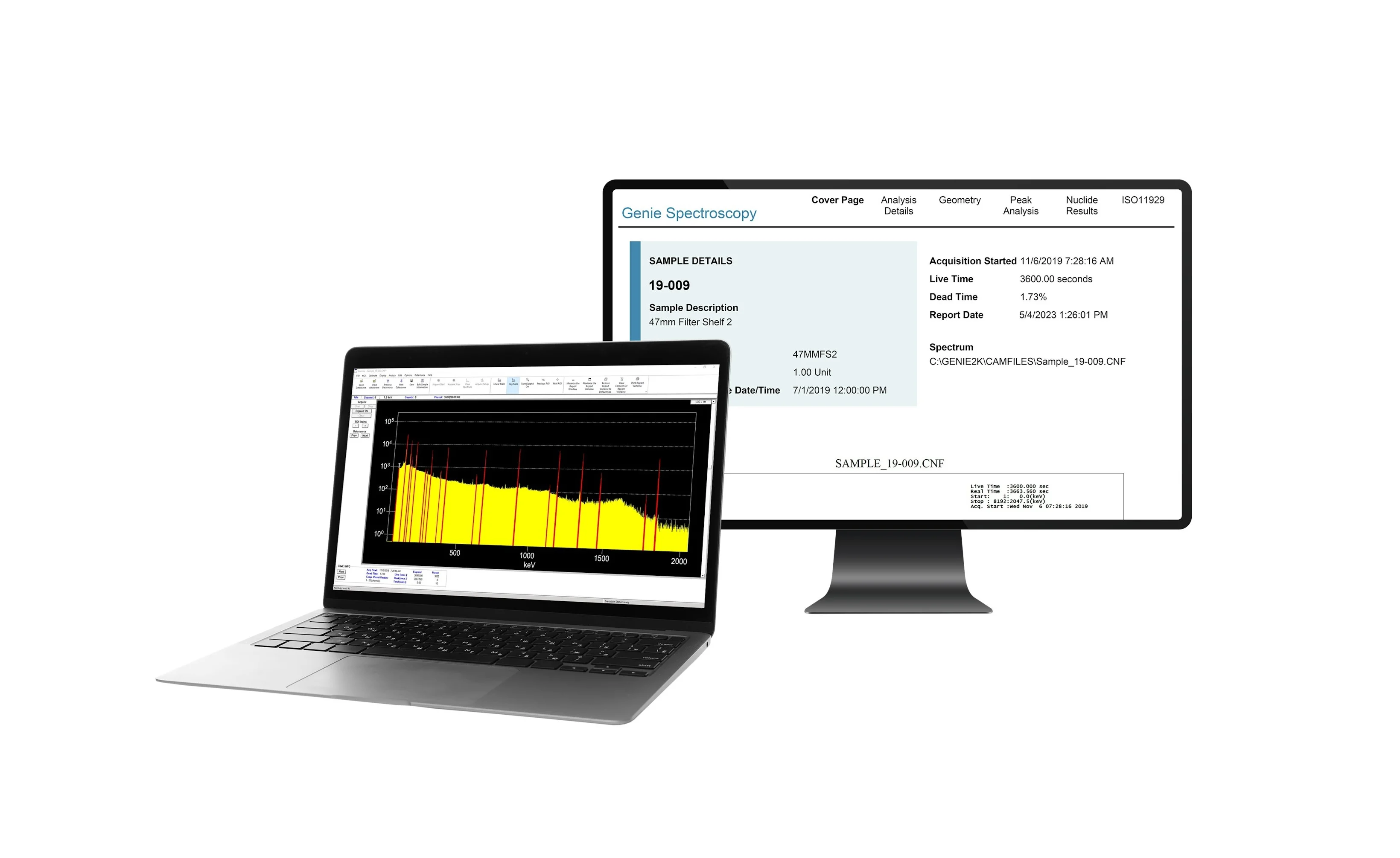 Genie 光谱学软件套件 