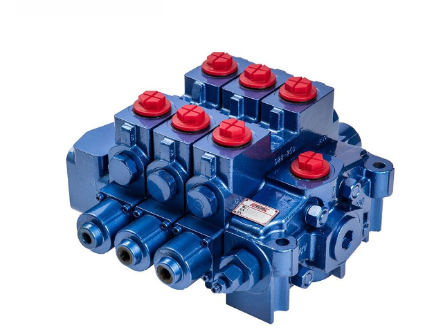 河南電磁開關式多路閥報價 上海強田液壓供應;