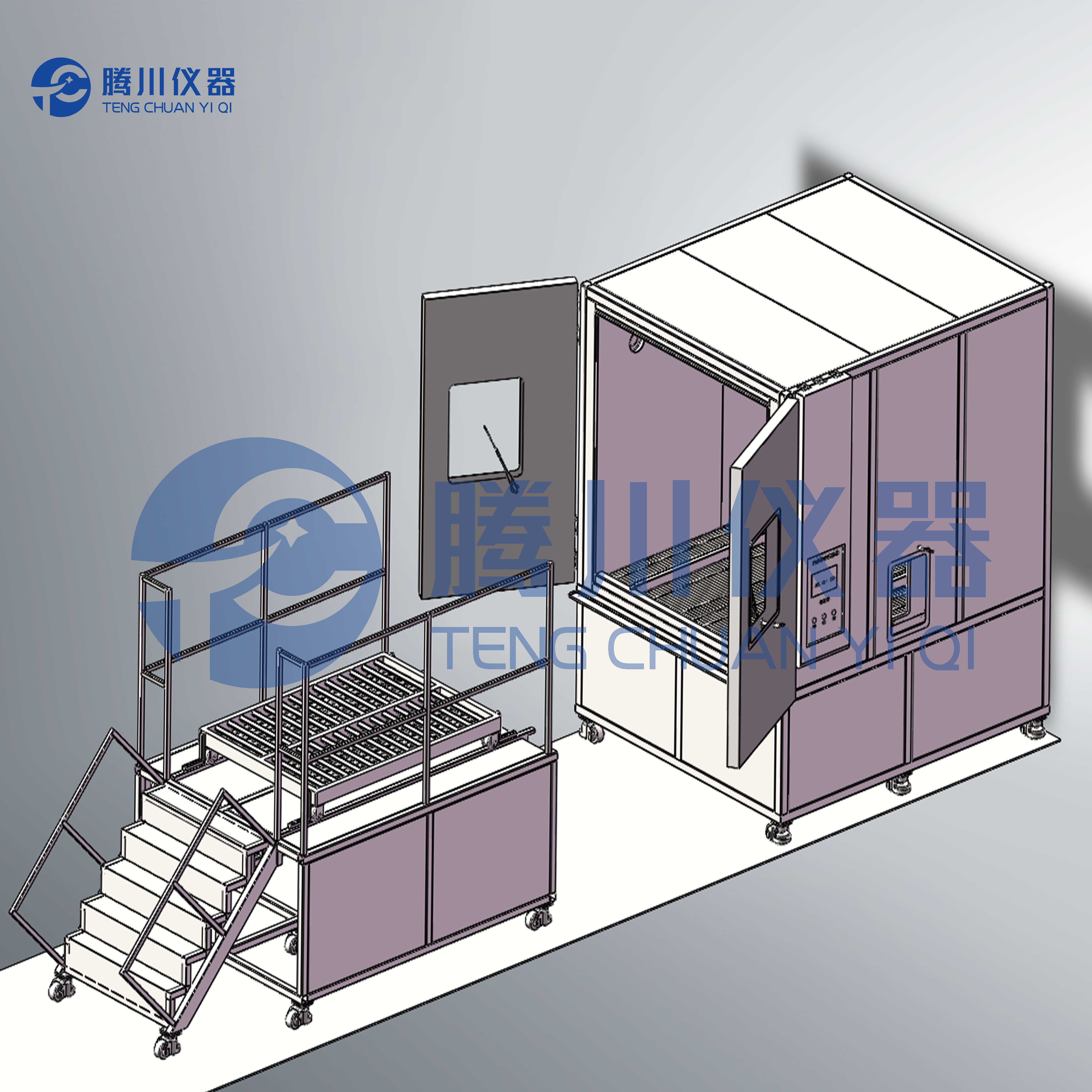 步入式防塵試驗(yàn)箱