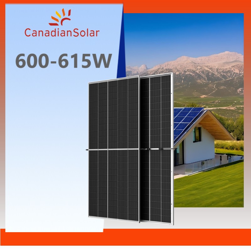 Canadian solar TOPBiHiKu6 600W 605W 610W 615W-JA PV Panel Co., Ltd.