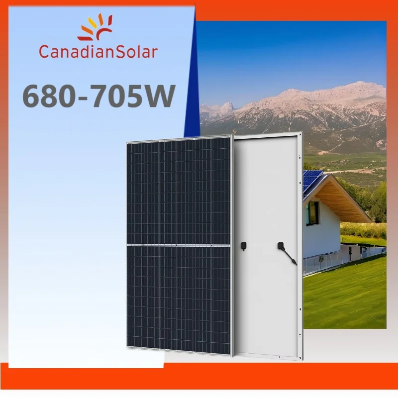 Canadian Solar Panels Bifacial TOPCon 210mm Cell 680W 685W 690W 695W ...