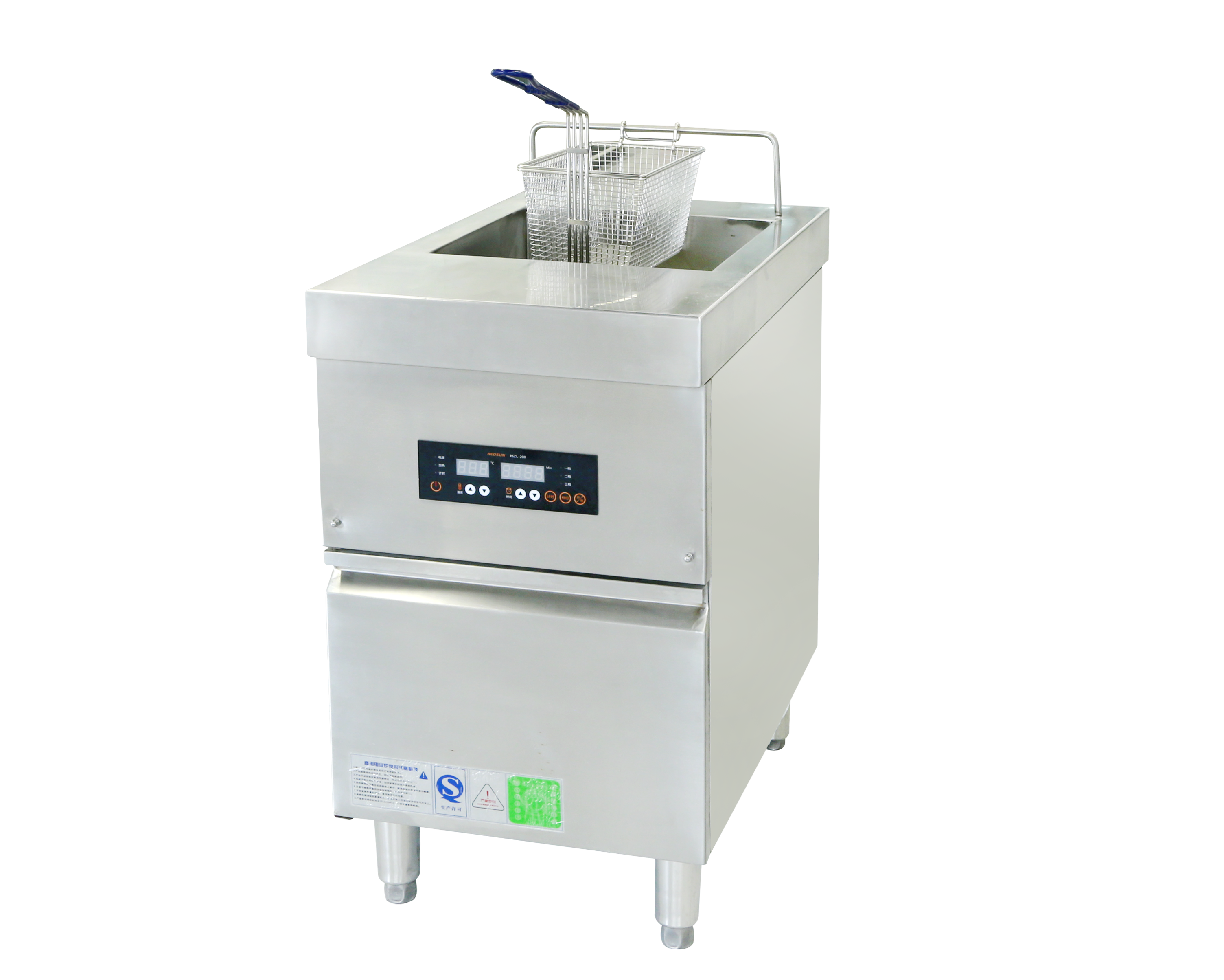 六头自动升降饺子炉：著龙智能厨房设备助力快餐连锁效率革新