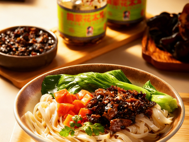 食材本味下饭酱扎蒙花,下饭酱