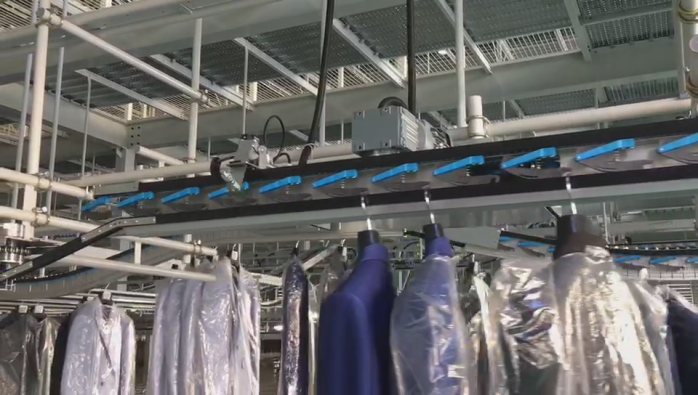 淮安紡織廠服裝吊掛設備廠家 江蘇優索德智能裝備供應