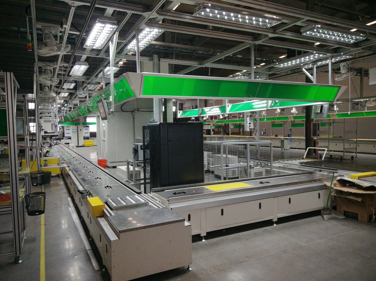 汽車座椅裝配生產(chǎn)線