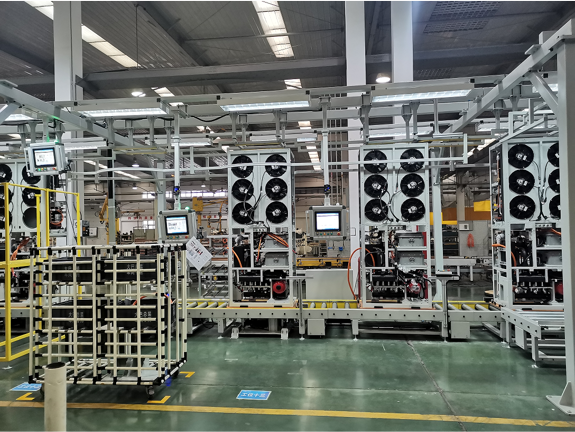 儲(chǔ)能空調(diào)裝配生產(chǎn)線和測(cè)試臺(tái)