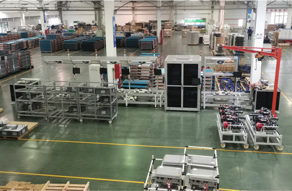 儲(chǔ)能空調(diào)裝配生產(chǎn)線和測(cè)試臺(tái)