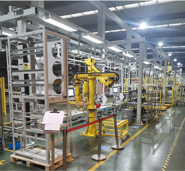 儲(chǔ)能空調(diào)裝配生產(chǎn)線和測(cè)試臺(tái)