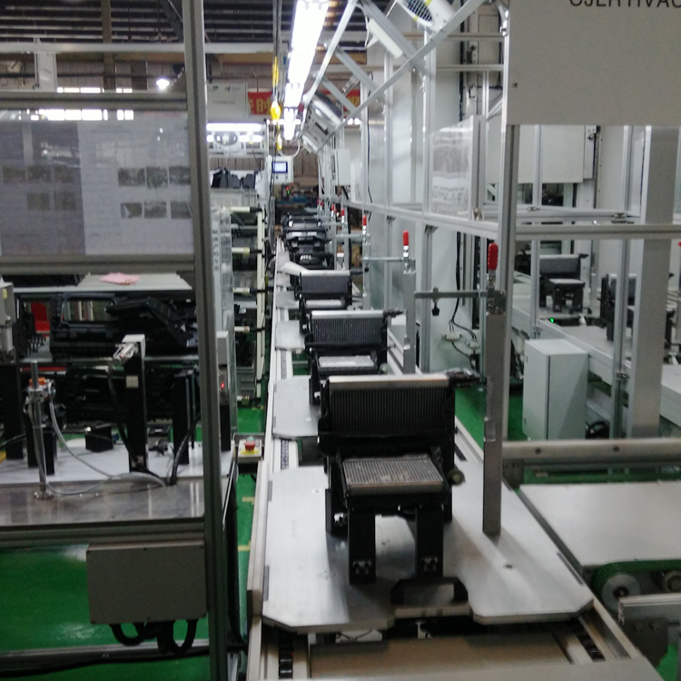 汽車空調(diào)裝配線