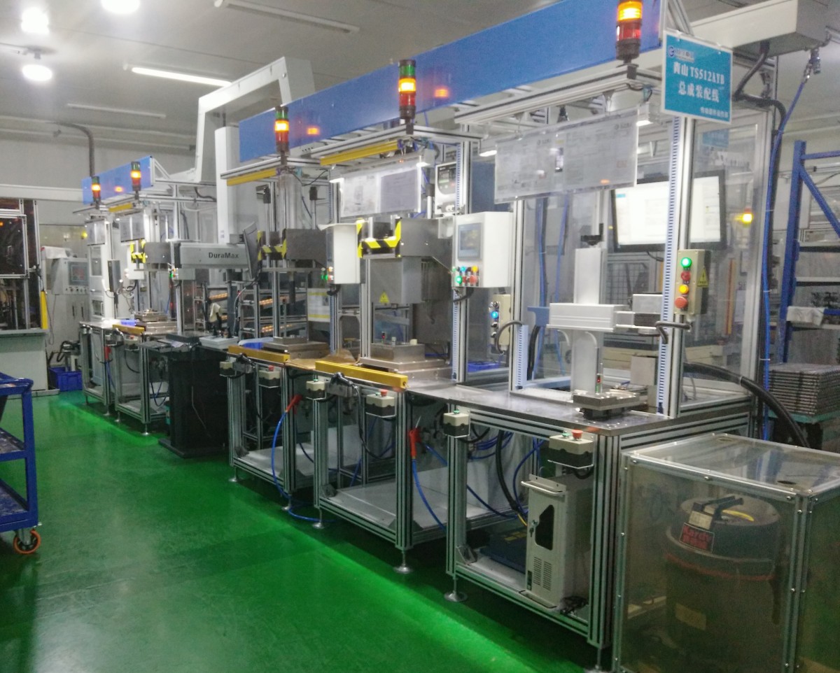 油泵裝配測試生產(chǎn)線