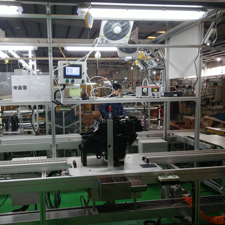 汽車空調(diào)裝配線